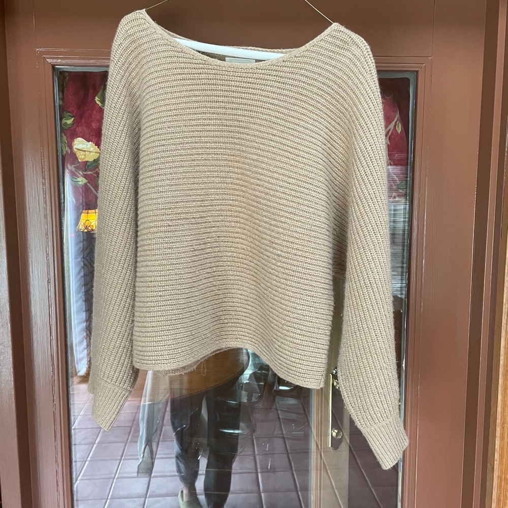SOLD-Lou & Grey 100% Cashmere Ribbed Sweater - Picture 8 of 15